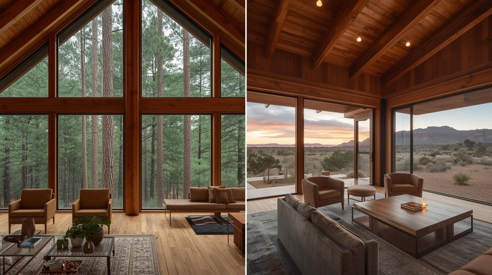 Desert Retreat Timber Frame Concept